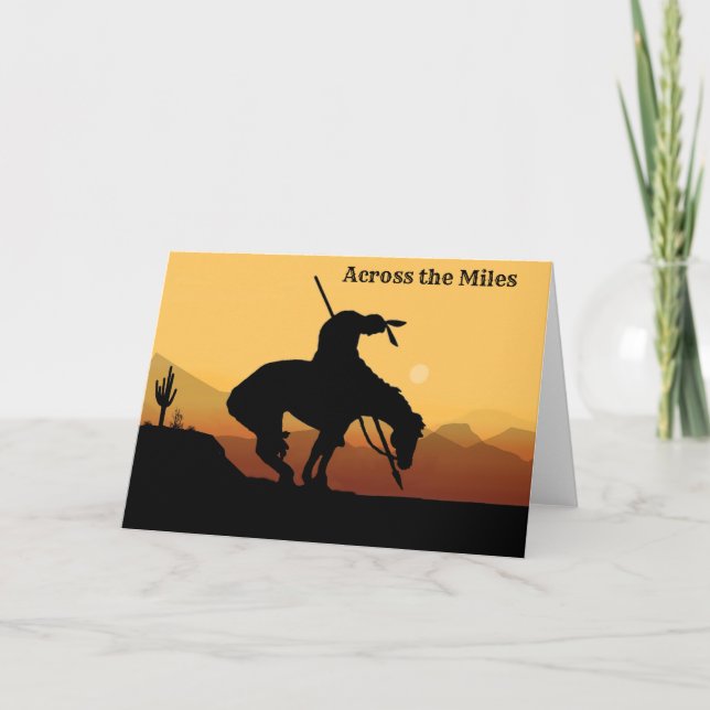 Fim do Cartão de Saudação de Rastreio (Frente)