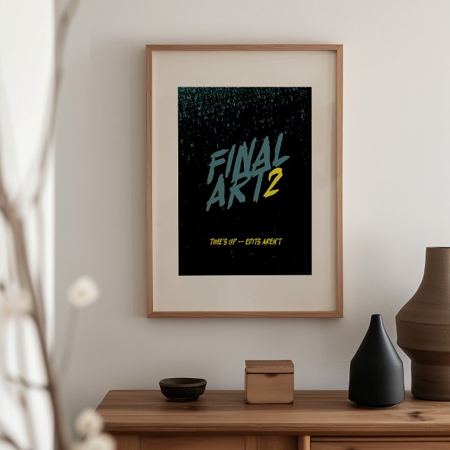 Final Art 2 - Vintage movie poster parody (Criador carregado)