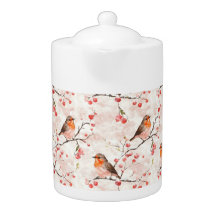 Finalidade de Aquarela em uma Árvore e Berries de 