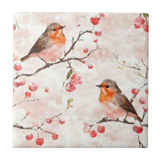 Finalidade de Aquarela em uma Árvore e Berries de