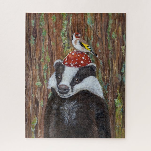 Finch quebra-cabeça (Vertical)