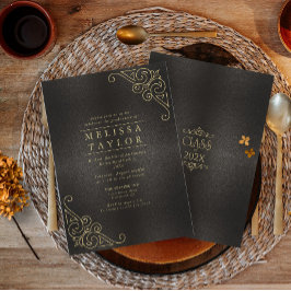 Fine Filigree Dourado Graduation ID908