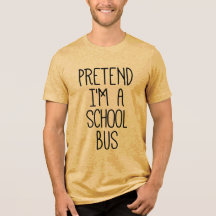 Fingir que sou um ônibus escolar Halloween engraça