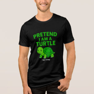 Fingir que sou uma fantasia de Natal de Tartaruga