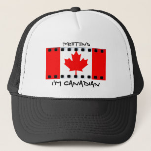 Finja-me são boné de beisebol canadense
