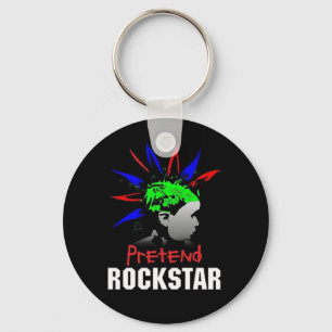 Finja o chaveiro de Rockstar