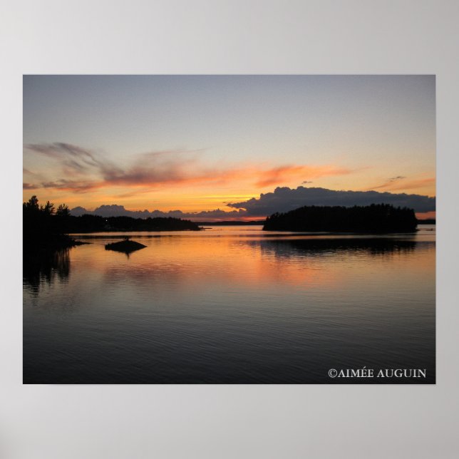 Finlândia Midnight Sun Poster (Frente)