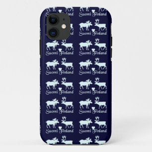 Finlândia Moose & Reindeer capas de iphone-mate