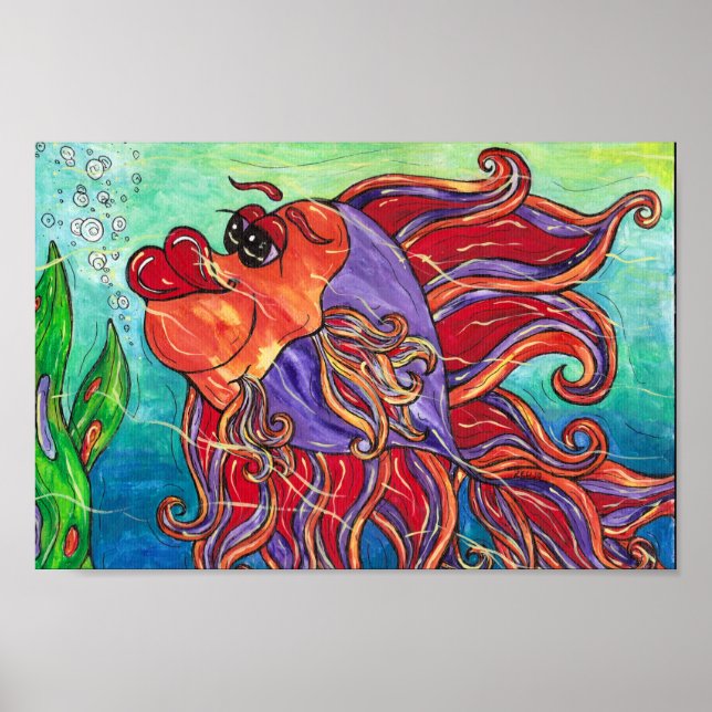 Finny, Impressão de combate ao peixe (Frente)