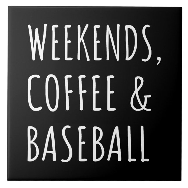 Fins De Semana, Café E Baseball I (Frente)