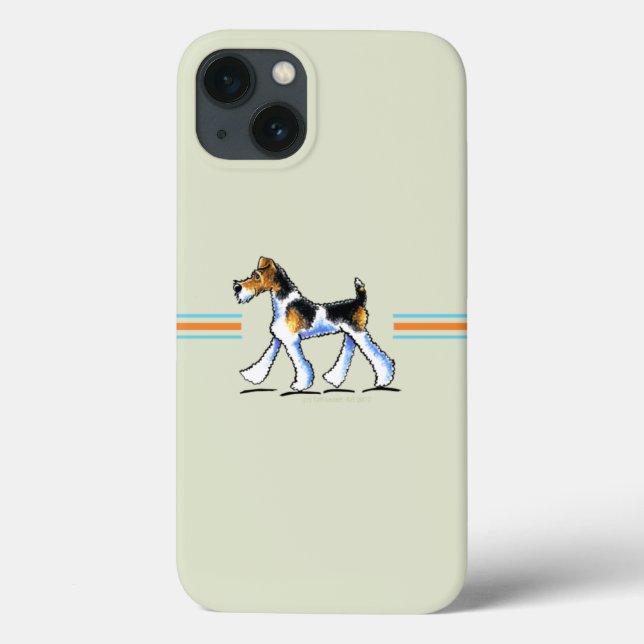 Fio Fox Terrier Em Movimento (Verso)