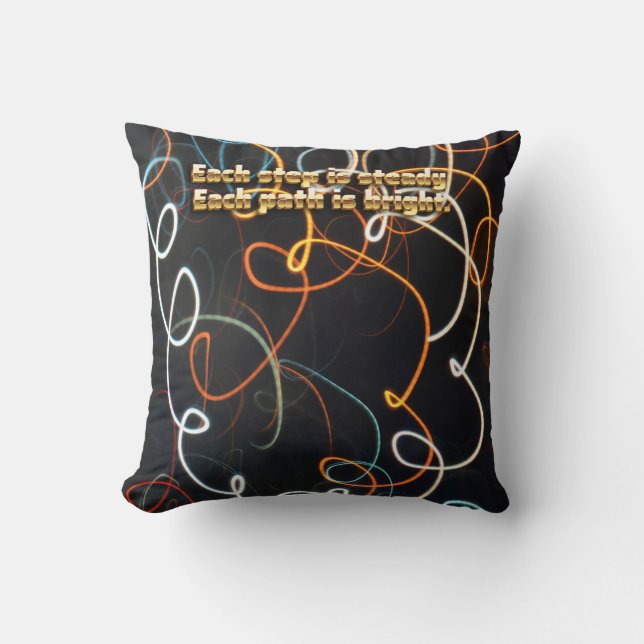Fios de Movimento • Almofada Decorativa (Frente)