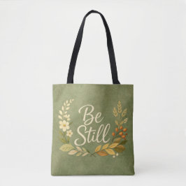 Fique Calmo - Bolsa Tote Floral