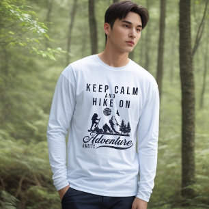 Fique Calmo E Caminhe Na Camisa T