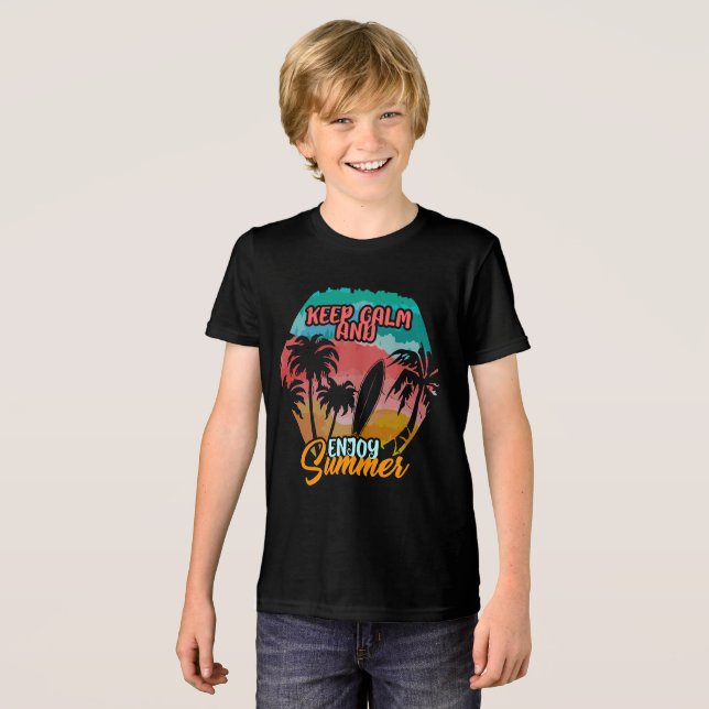 Fique calmo e desfrute do verão (Frente Completa)