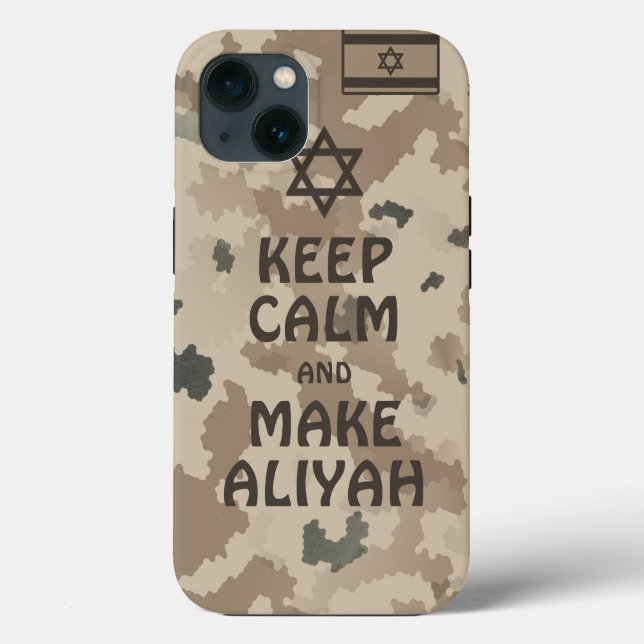 Fique Calmo E Faça Aliyah - Deserto (Verso)