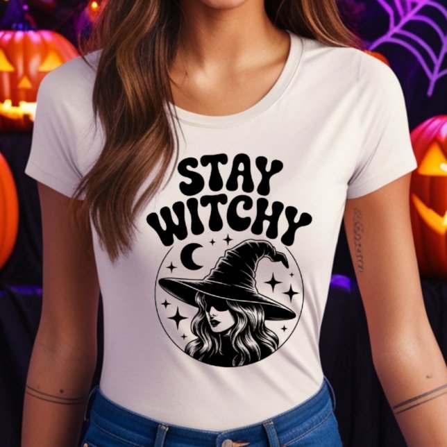 Fique Com A Camisa Do Dia Das Bruxas Para Meninas  (Criador carregado)