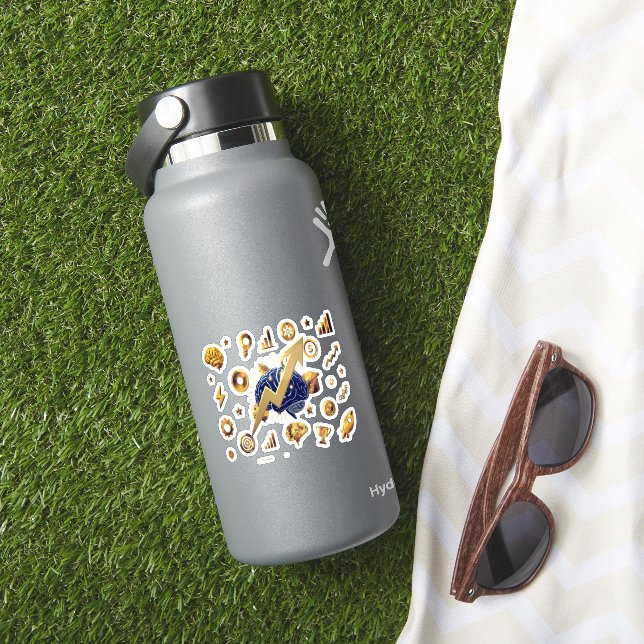 Fique com Fome, Fique Inteligente – Adesivo Inspir (HydroFlask Insitu)