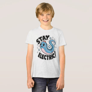 Fique Elétrico Design Cute de Enguia Elétrica