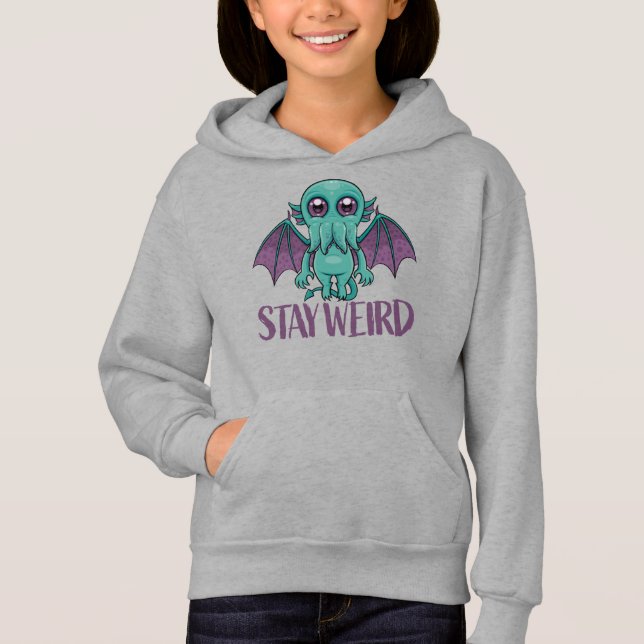 Fique Estranho Cthulhu Monstro Fofo (Frente)