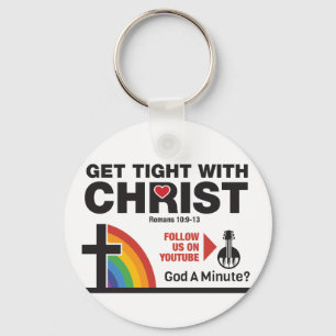 Fique firme com o Chaveiro do Cristo