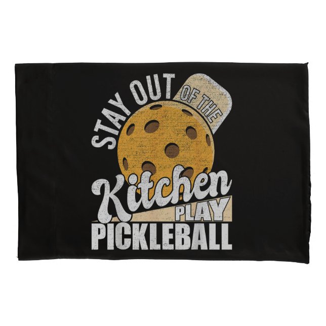 Fique Fora da Cozinha Jogue Pickleball (Frente)