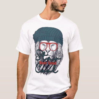 Fique Fresco, Rugir Alto – Camiseta de Leão Descon
