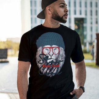 Fique Fresco, Rugir Alto – Camiseta de Leão Descon