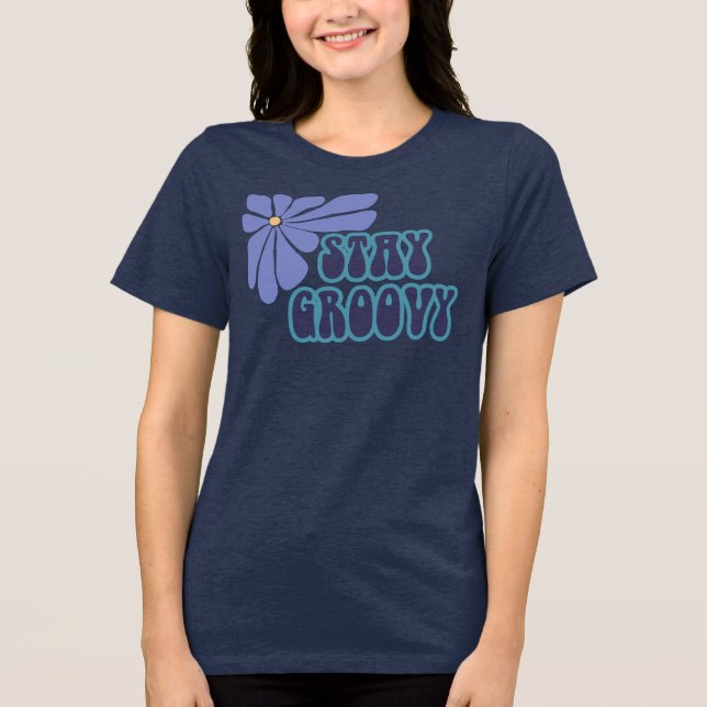 Fique Groovy - Tons de Azul (Frente)