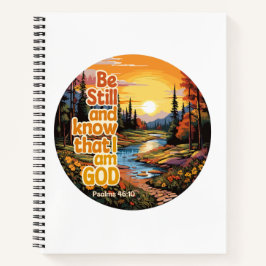 Fique quieto e saiba que eu sou Deus Bíblia Verso