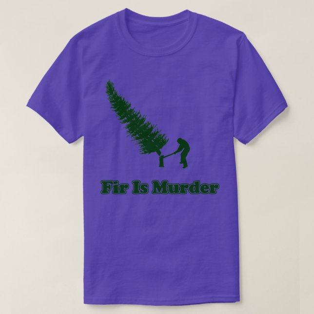 Fir is Assassinato Clássico da Camisa (Frente do Design)