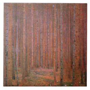 Fir Tree Forest (por Gustav Klimt)