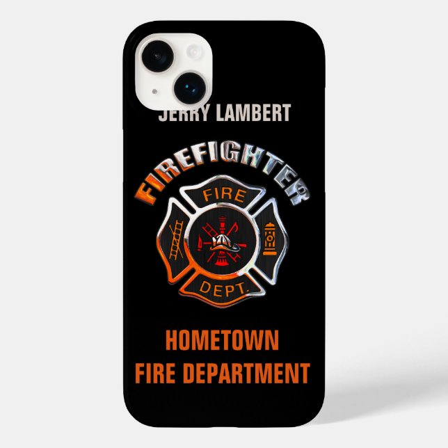 Fire Department Chrome Name Modelo (Verso)