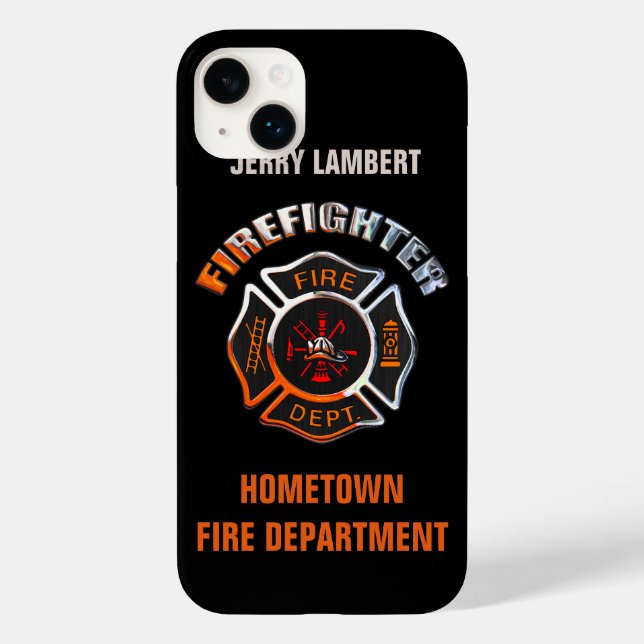 Fire Department Chrome Name Modelo (Verso)