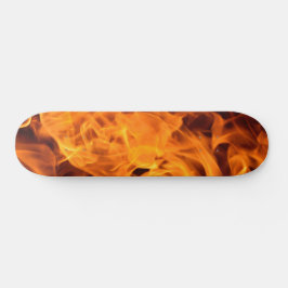 Fire! Flames Skate Deck Skateboard or Wall Art