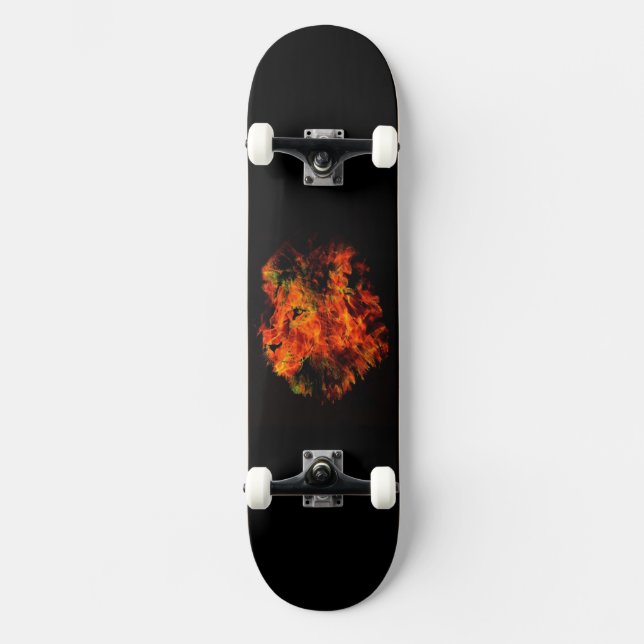 Fire Lion Skateboard (Frente)