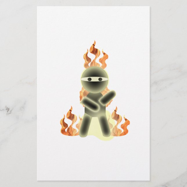 Fire Ninja (por lil kolohe Nick) (Frente)