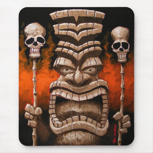 Fire Tiki Mousepad (Frente)