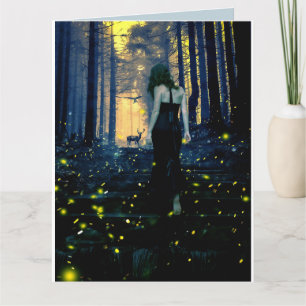 FIREFLIES RELÂMPAGOS CARTÕES DE ANIVERSÁRIO PARA E