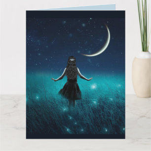 FIREFLIS INSETOS RELÂMPAGOS NO ANIVERSÁRIO CARTÕES