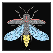 Firefly (preto) - Impressão de fotos