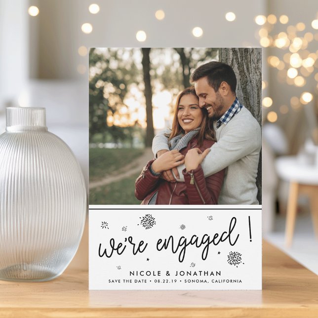 Fireworks | Anúncio do Noivado de Fotografias (Criador carregado)