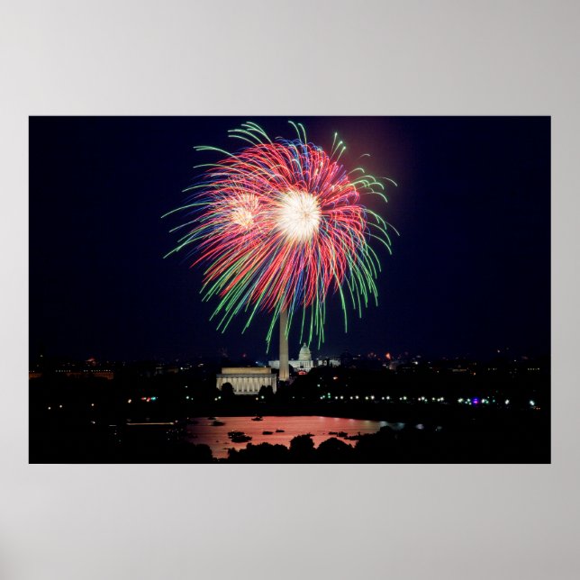 Fireworks no DC Poster (Frente)