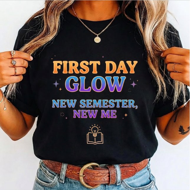 First Day Glow New Semester New Me student's  (Criador carregado)