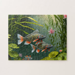 Fish Art 3 Fotografias Quebra-cabeça Internet Queb