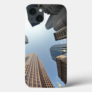 Fish-eye lens of building, Boston, US