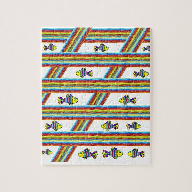 Fish Jigsera Quebra-cabeça (Vertical)