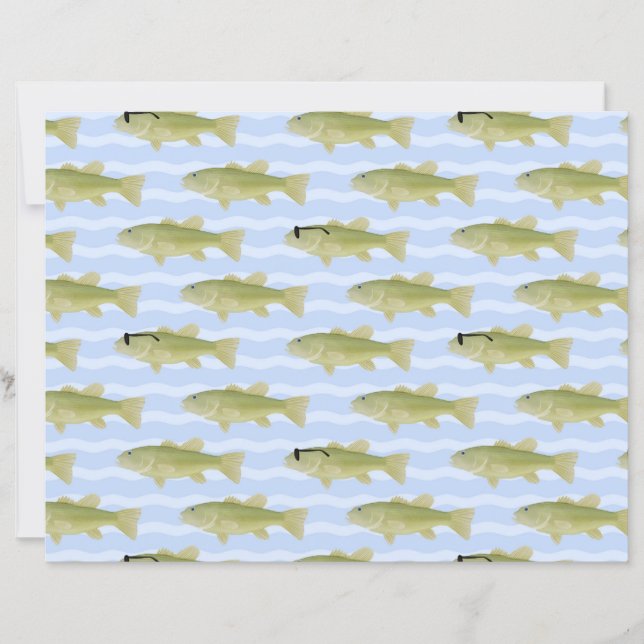 fish patterned paper (Frente)