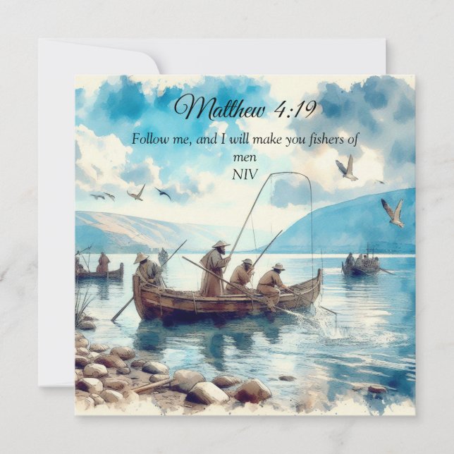 Fishers of Men Scripting Verse (Frente)