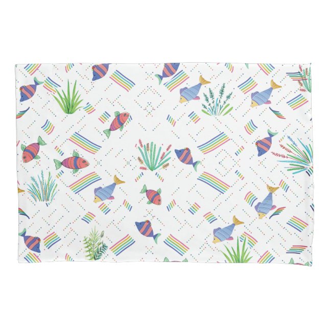 Fishes and Plants in Pond (Frente)